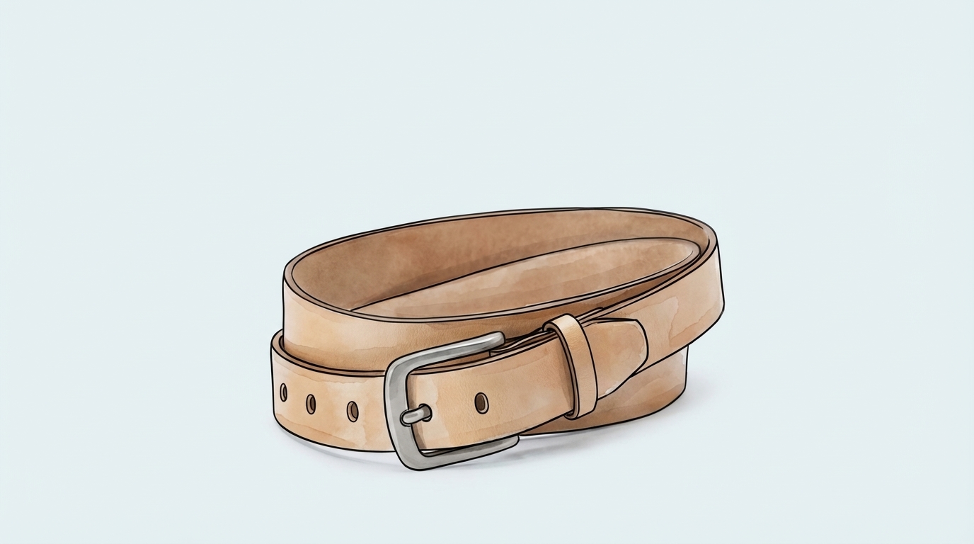 Elevating your professional style with a classic leather belt